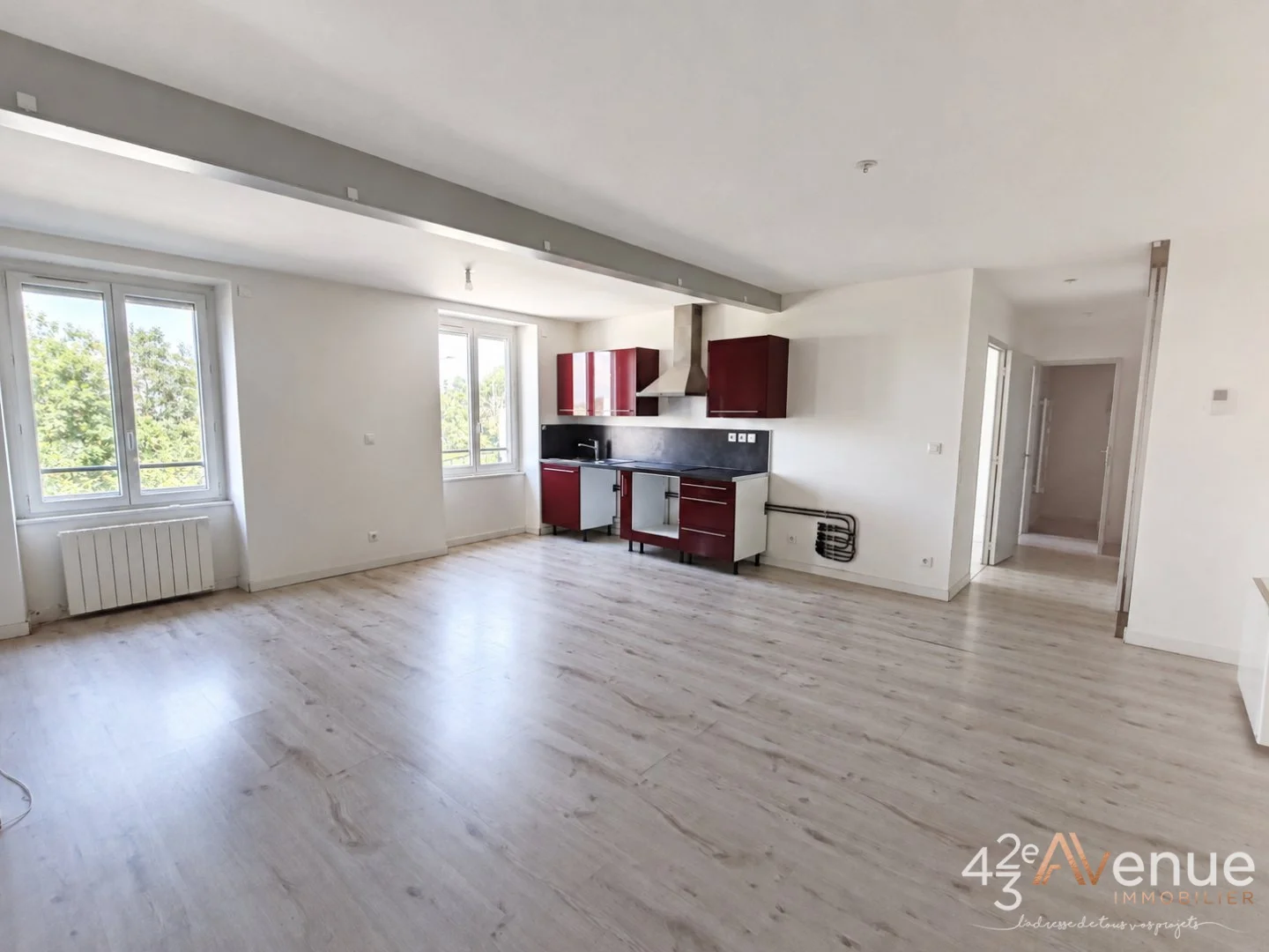 APPARTEMENT T3 A VENDRE - ST ETIENNE MONTHIEU - 57.41 m2 - 79 500 €