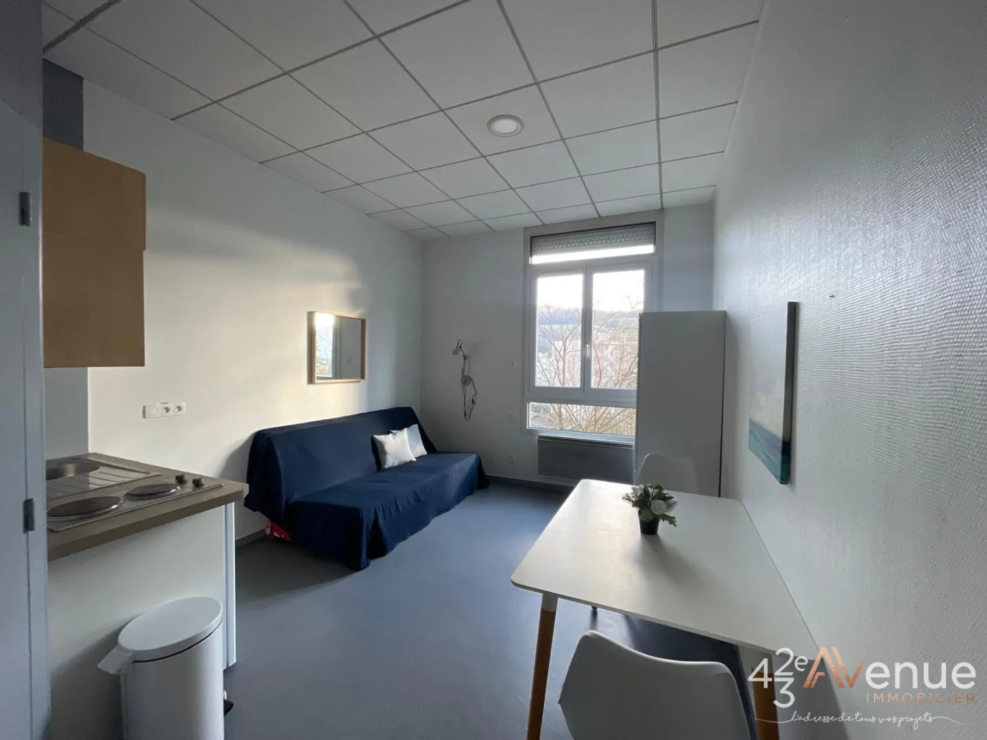 APPARTEMENT T2 A VENDRE - ST ETIENNE BELLEVUE - 50.1 m2 - 45 000 €