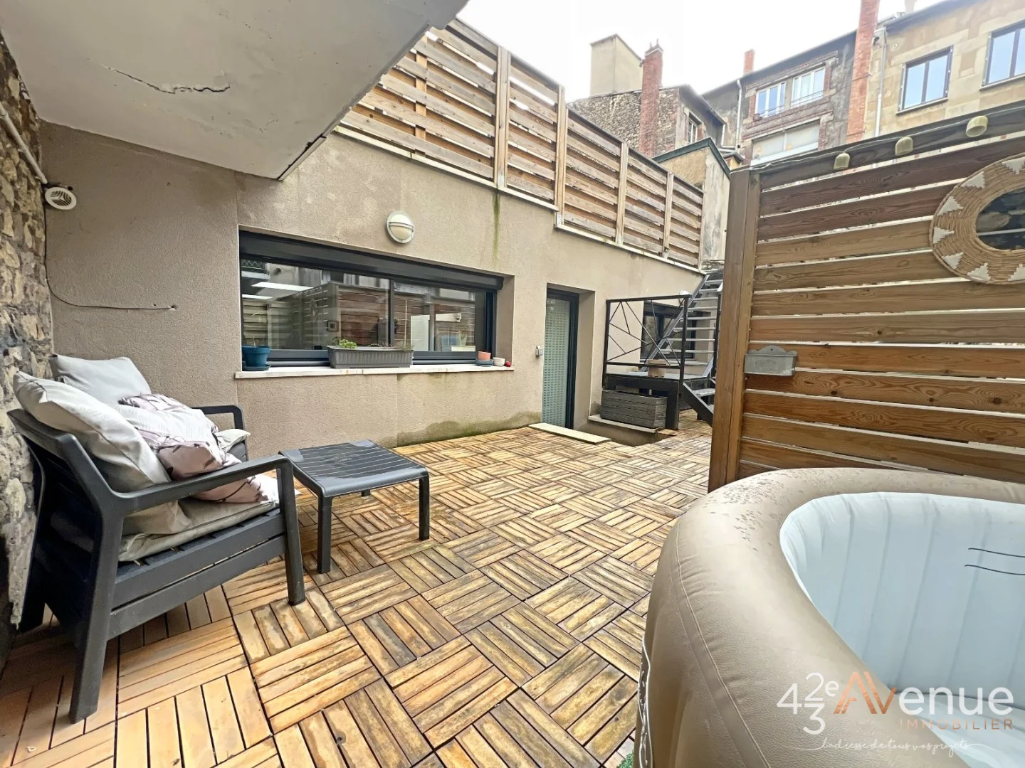 Appartement coup de coeur HYPER CENTRE A VENDRE - ST ETIENNE CENTRE VILLE - 91.17 m2 - 179 000 €