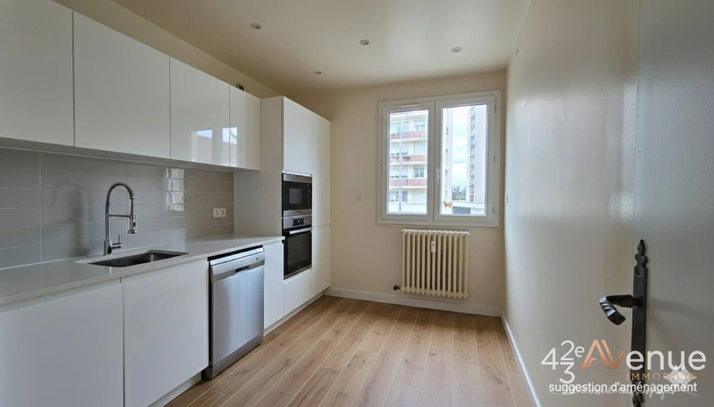APPARTEMENT T3 A VENDRE - ST ETIENNE LA METARE - 57.62 m2 - 54 000 €