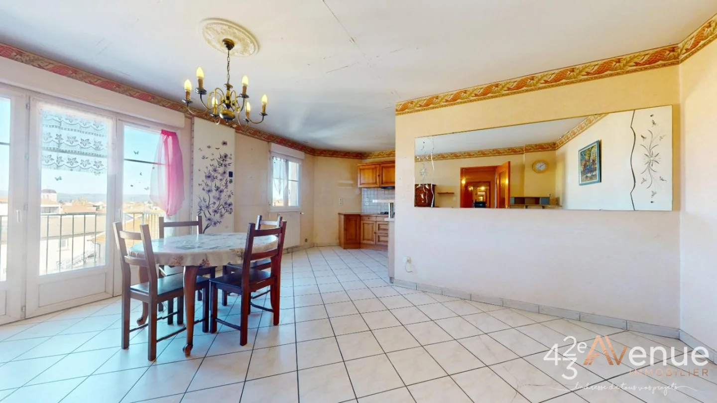Appartement, 2 chambres, ascenseur et garage A VENDRE - MONISTROL SUR LOIRE - 61.39 m2 - 165 500 €