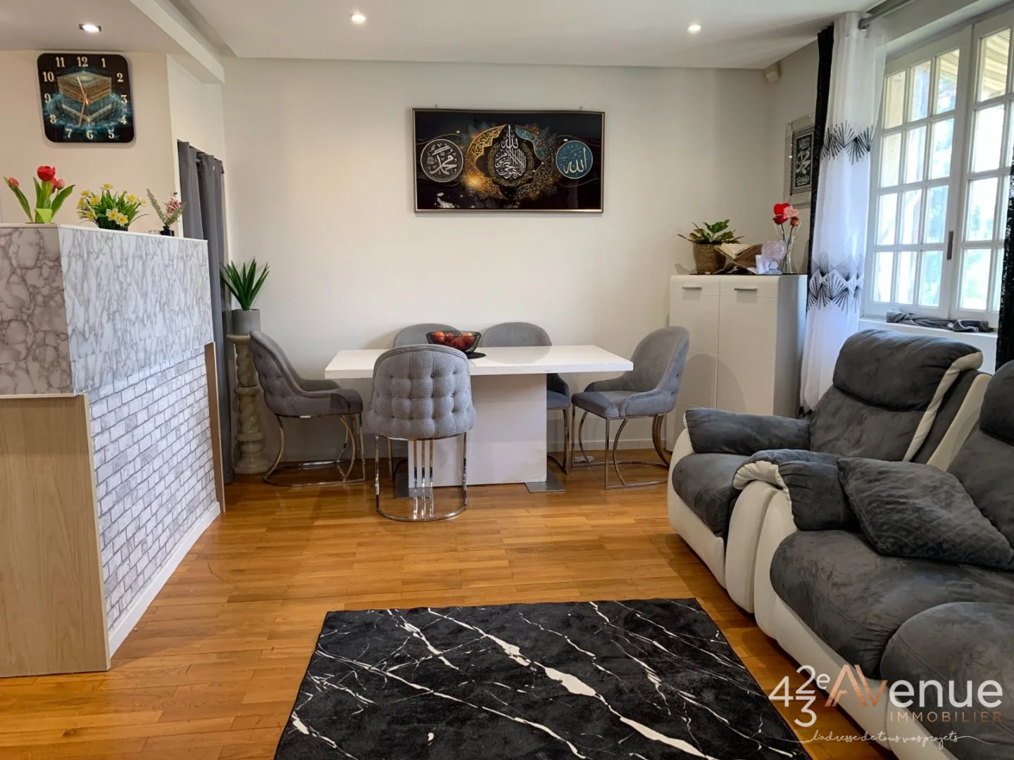 Appartement AVEC TERRAIN A VENDRE - ANDREZIEUX BOUTHEON - 102.07 m2 - 220 000 €