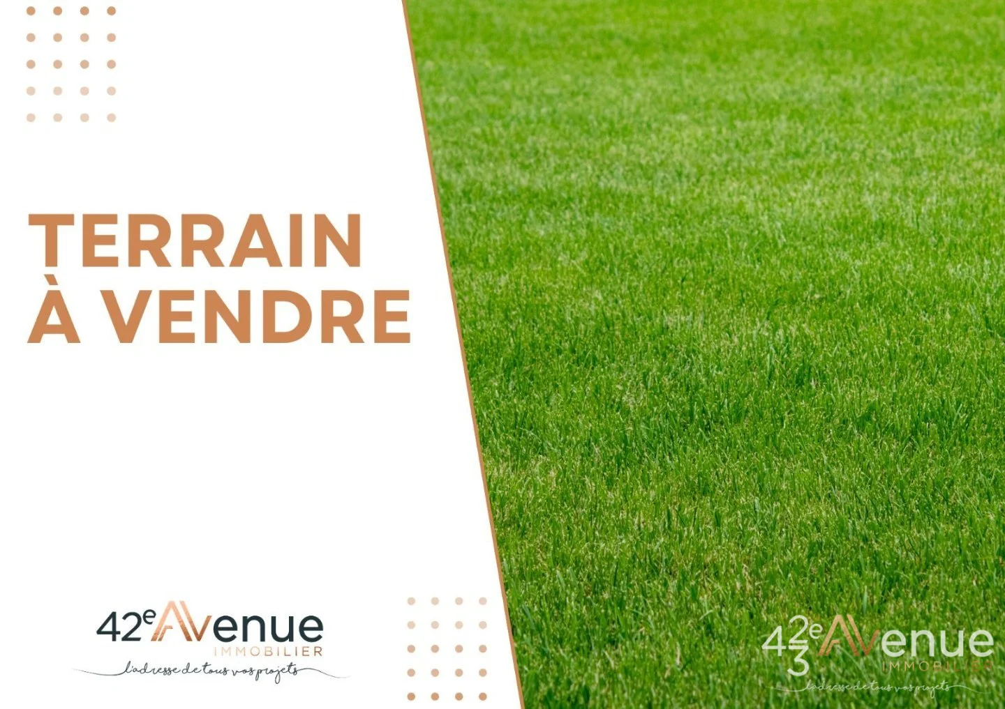 TERRAIN CADASTRE ZI 1618 A VENDRE - VEAUCHE - 130 000 €